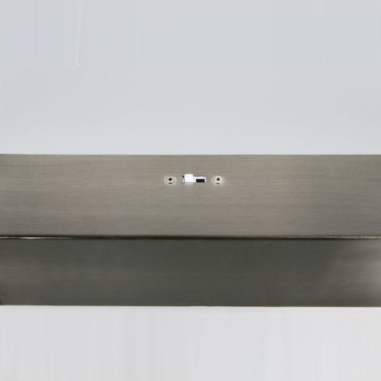 Lampadario lineare led 35w 2300k 3000k 4000k bi-emissione nichel opaco