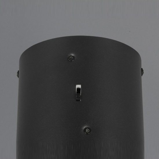 Lampada a sospensione led 10w 2300k 3000k 4000k nera e caffè a dischi sovrapposti