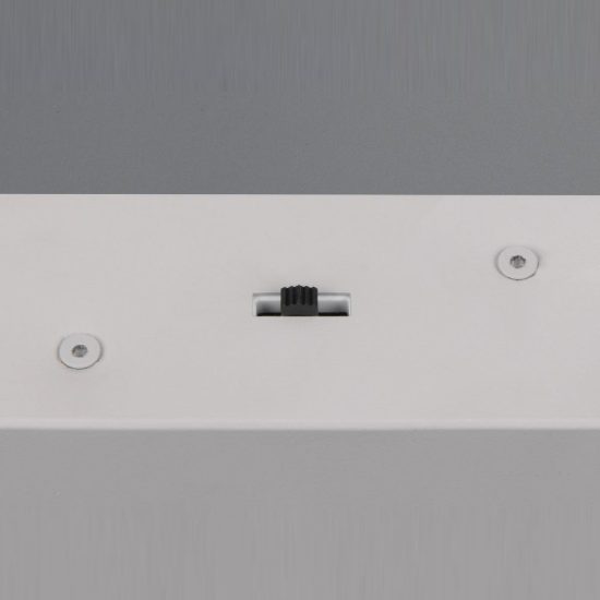 Lampadario 5 luci led 50w 2300k 3000k 4000k lineare grigio caldo e caffè a dischi sovrapposti