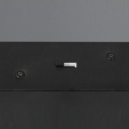Lampadario 5 luci per soggiorno led 50w cct 2300k 3000k 4000k lineare nero caffe a dischi sovrapposti