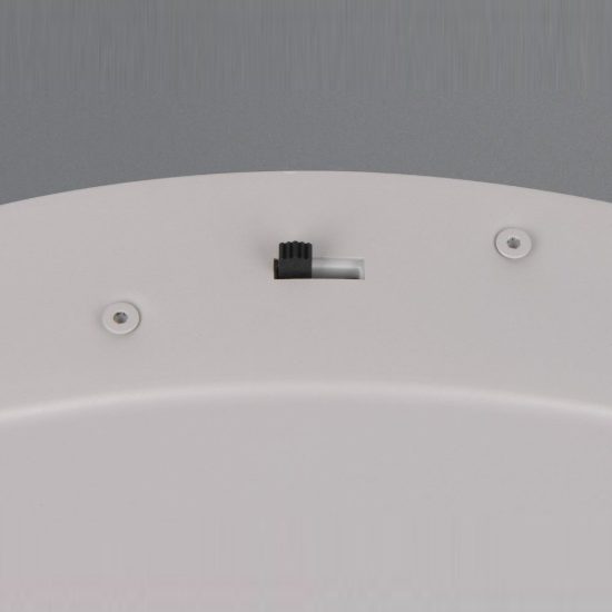 Lampadario 3 luci led 30w 2300k 3000k 4000k grigio caldo e caffè a dischi sovrapposti