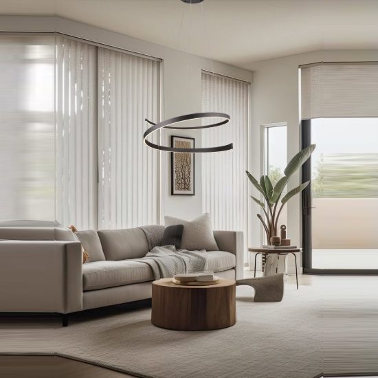 Lampadario a sospensione led 50w 2000k 4000k dimmerabile dim to warm a spirale nero