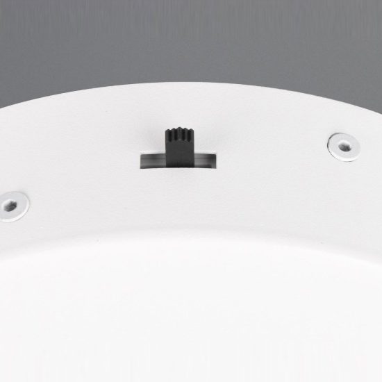 Lampadario led 52w cct 2300k 3000k 4000k per sala da pranzo moderno a filo curvo bianco