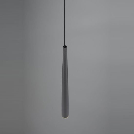 Lampada a sospensione led 5,5w cct 2300k 3000k 4000k per cucina nera