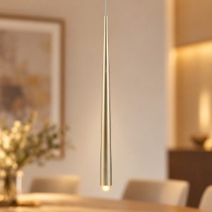 Lampada a sospensione led 5,5w cct 2300k 3000k 4000k per cucina oro