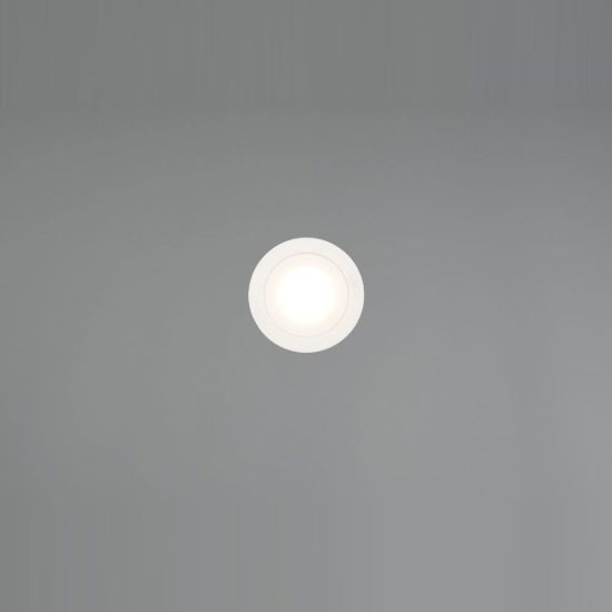Faretto da incasso per cartongesso led 6,5w 3000k ip65 rotondo bianco