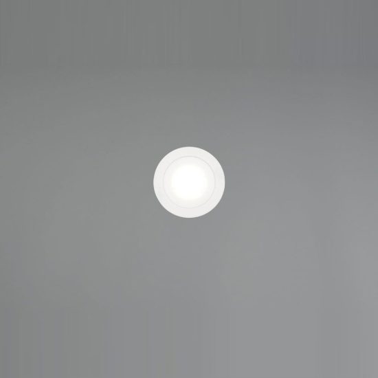 Faretto da incasso per cartongesso led 6,5w 4000k ip65 rotondo bianco