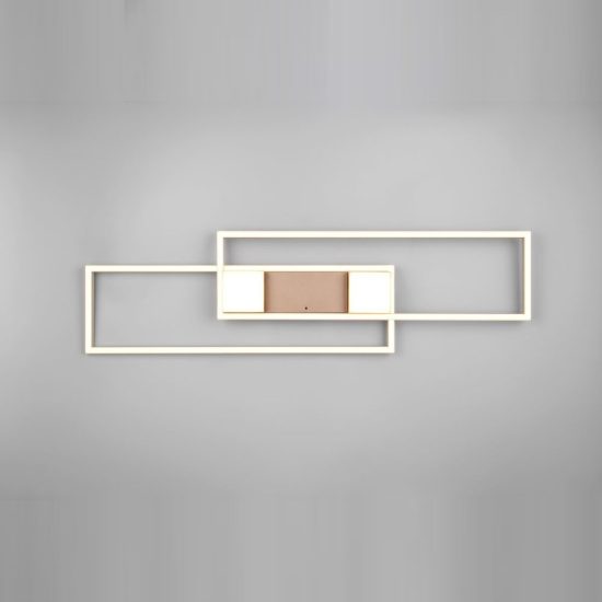 Plafoniera led 37w cct 2700k 6500k con telecomando per soggiorno moderna caffe