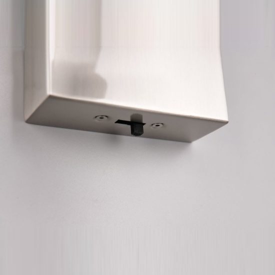 Faretto da soffitto per salotto led 4,5w cct 2300k 3000k 4000k orientabile moderno nichel opaco nero