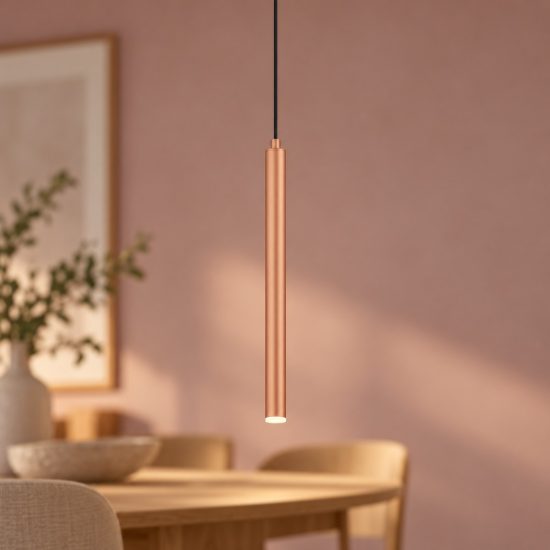 Lampada a sospensione per sala da pranzo led 3w cct 2300k 4000k con telecomando caffe