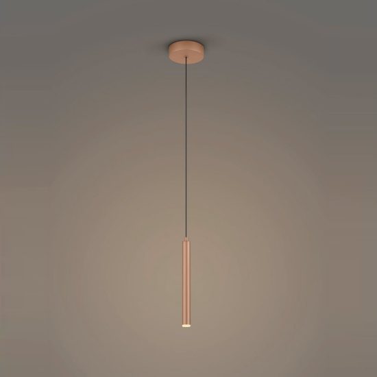 Lampada a sospensione per sala da pranzo led 3w cct 2300k 4000k con telecomando caffe