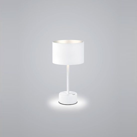 Abat-jour led 5w cct 2700k 6000k per comodino moderno bianco