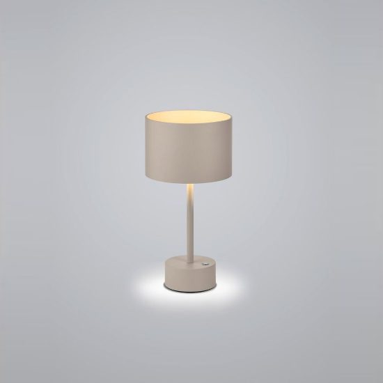 Abat-jour led 5w cct 2700k 6000k per comodino moderno sabbia