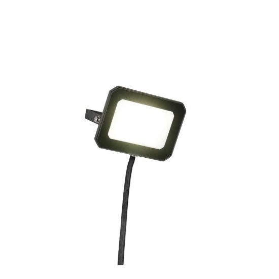 Proiettore da esterno led 20w 4000k ip65 orientabile nero