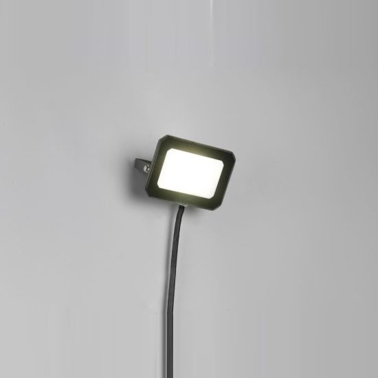 Proiettore da esterno led 20w 4000k ip65 orientabile nero