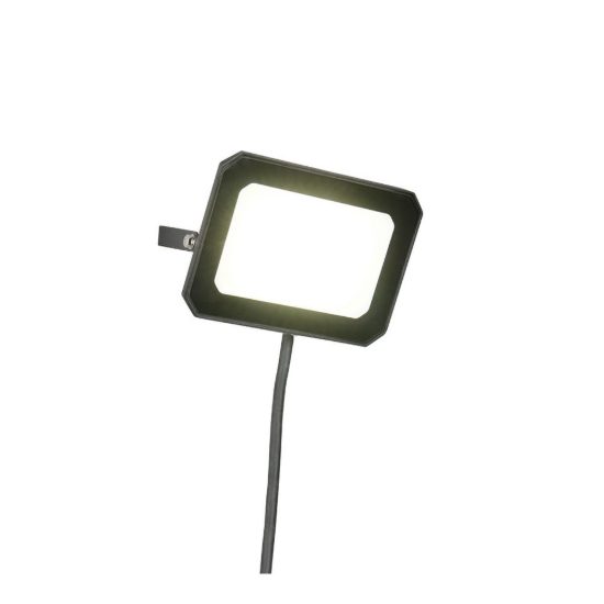 Proiettore da esterno led 30w 4000k ip65 orientabile nero