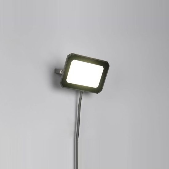Proiettore da esterno led 30w 4000k ip65 orientabile nero