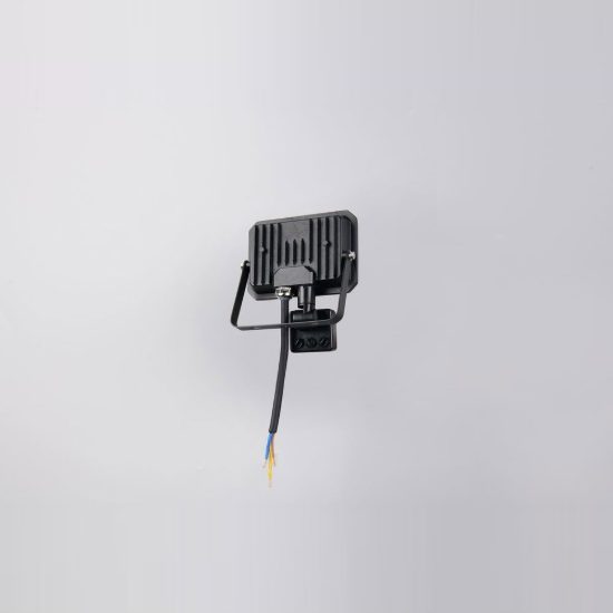 Proiettore da esterno led 20w 4000k con sensore di movimento ip44 orientabile nero