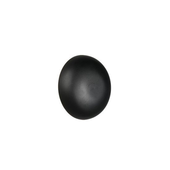 Applique per soggiorno ricaricabile led 1,5w 3000k touch moderna a forma di fungo nera