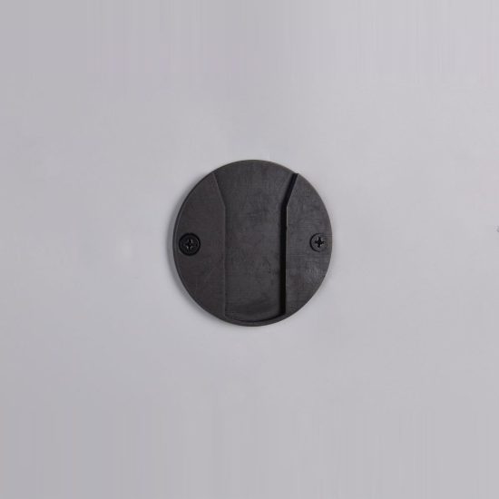 Applique per soggiorno ricaricabile led 1,5w 3000k touch moderna a forma di fungo nera