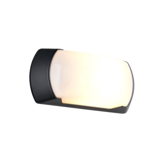 Applique da esterno ip65 moderna nera