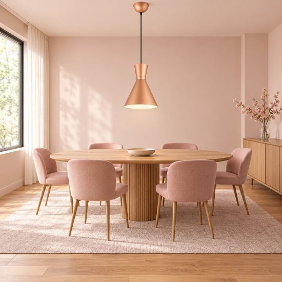 Lampada a sospensione per sala da pranzo moderna caffe con paralume a doppio cono