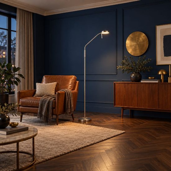 Piantana ricaricabile led 3w 2700k 4000k 6000k touch per soggiorno orientabile nichel opaco