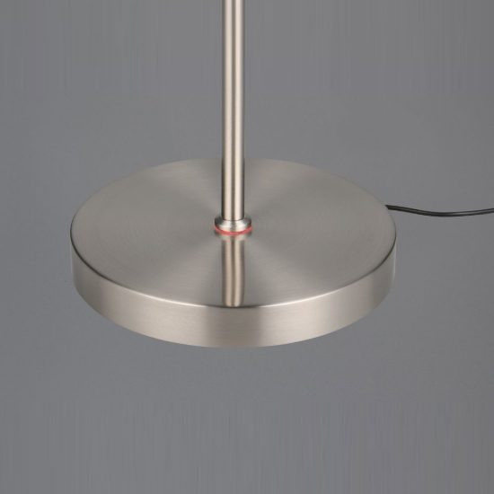 Piantana ricaricabile led 3w 2700k 4000k 6000k touch per soggiorno orientabile nichel opaco