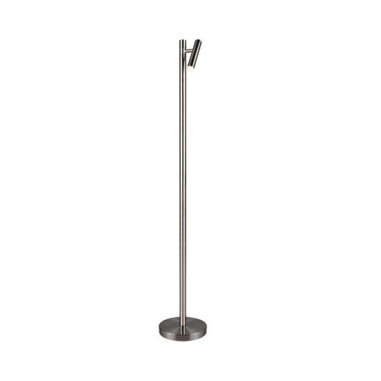 Piantana ricaricabile led 3w cct 3000k 4000k 6500k touch per soggiorno orientabile nichel opaco