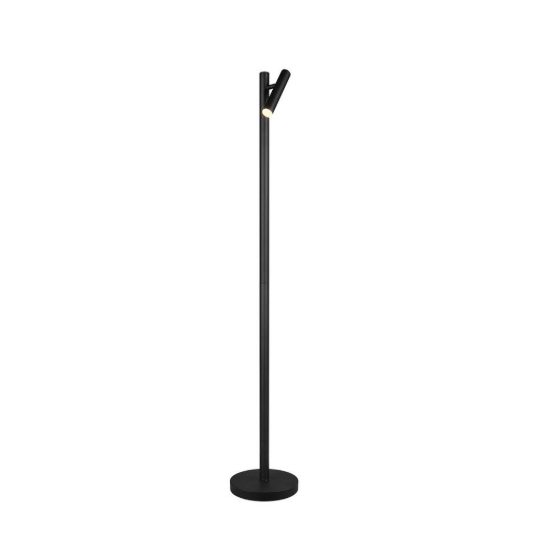 Lampada da terra ricaricabile led 3w cct 3000k 4000k 6500k touch per soggiorno orientabile nera