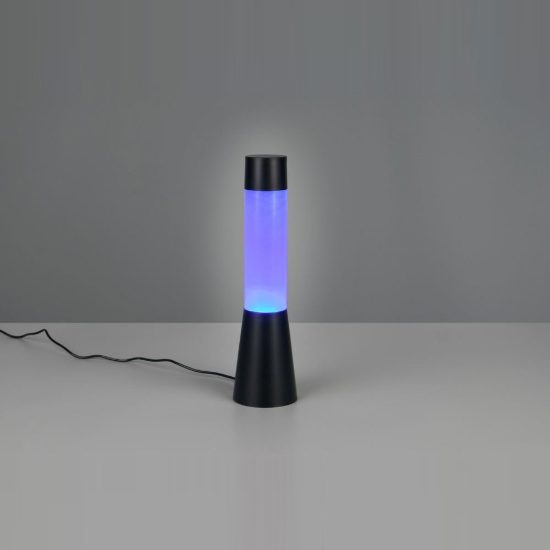 Lampada da tavolo led 0,4w rgb usb-c per cameretta con effetto nebbia nera