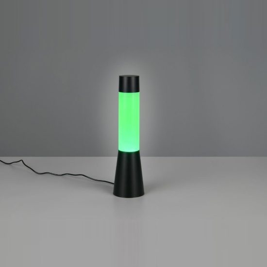 Lampada da tavolo led 0,4w rgb usb-c per cameretta con effetto nebbia nera