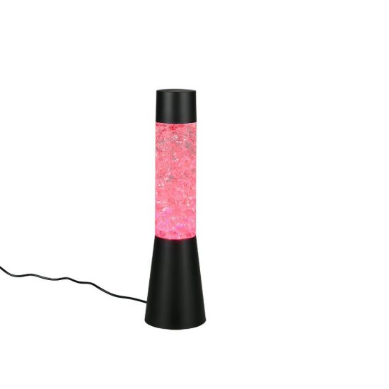 Lampada da tavolo led 0,4w rgb usb-c per cameretta effetto cubetti di ghiaccio nera