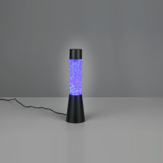 Lampada da tavolo led 0,4w rgb usb-c per cameretta effetto cubetti di ghiaccio nera