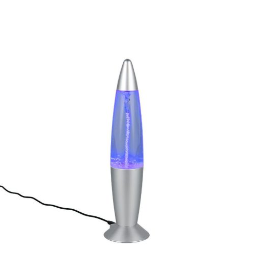 Lampada da tavolo led 0,4w rgb usb-c per cameretta effetto tornado titanio
