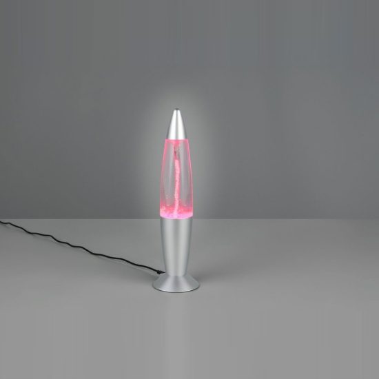 Lampada da tavolo led 0,4w rgb usb-c per cameretta effetto tornado titanio