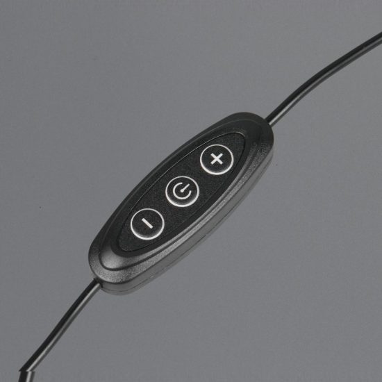 Lampada da tavolo per cameretta led 1,5w 2700k usb-c a forma di astronauta con luna nera