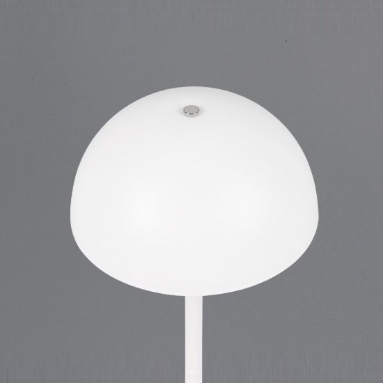 Abat-jour ricaricabile led 1,3w 3000k touch per comodino bianco a forma di fungo