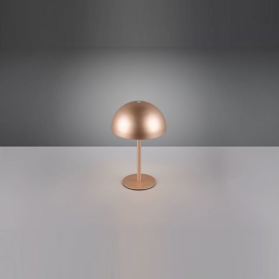 Abat-jour ricaricabile led 1,3w 3000k touch per comodino caffe a forma di fungo