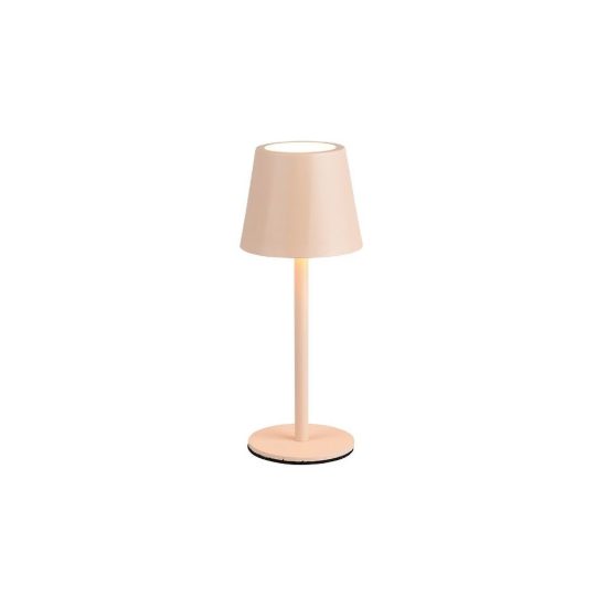 Lampada da tavolino ricaricabile da esterno led 1,6w cct 2700k 6500k touch ip44 moderna sabbia