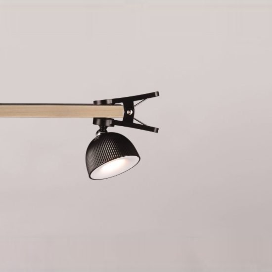 Lampada da tavolo per soggiorno ricaricabile led 3w 3000k touch con testa magnetica nera