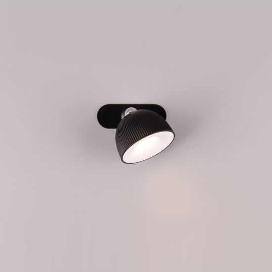 Lampada da tavolo per soggiorno ricaricabile led 3w 3000k touch con testa magnetica nera