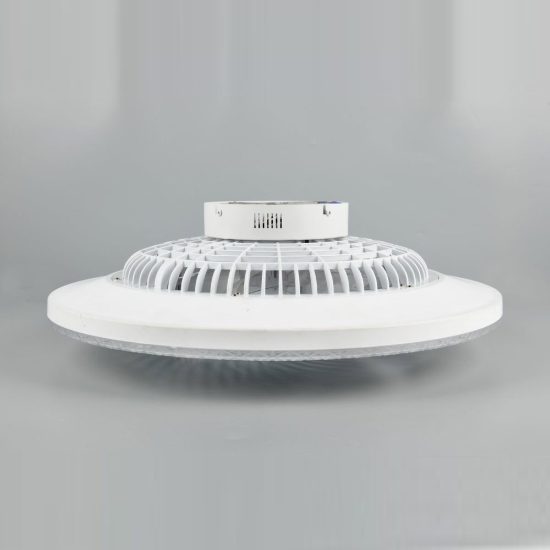 Ventilatore da soffitto con luce led 35w cct 2700k 6500k rgb con telecomando nero