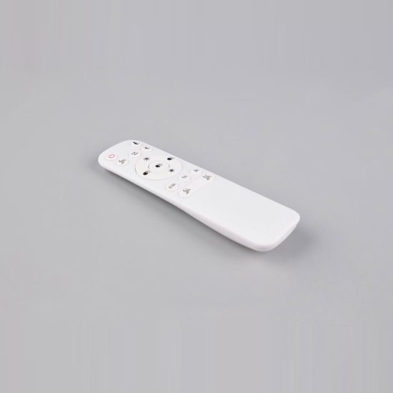 Ventilatore da soffitto con luce led 30w cct 2700k 6500k con telecomando nero con pale a scomparsa