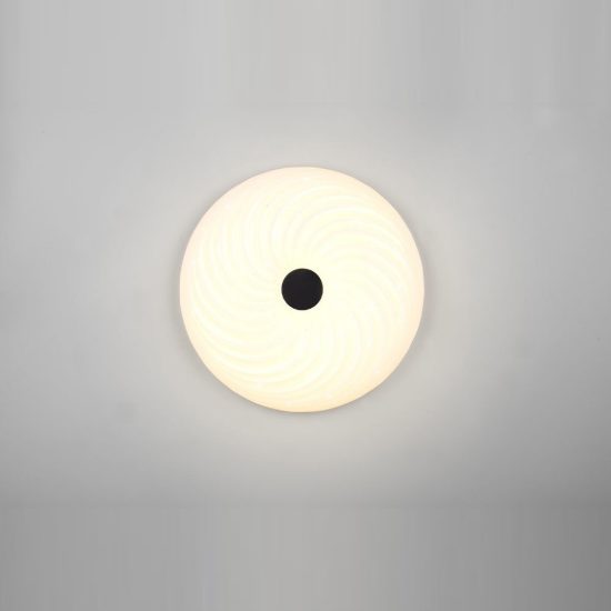Plafoniera led 22w cct 2700k 6500k con telecomando rotonda bianca effetto cielo stellato