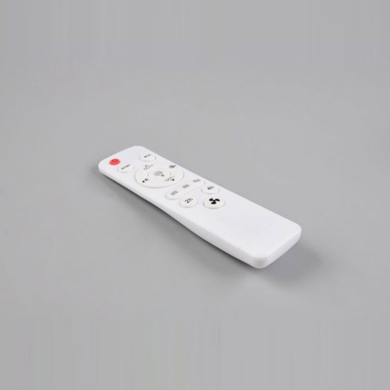 Ventilatore da soffitto con luce led 20w cct 3000k 6500k rgb con telecomando bianco