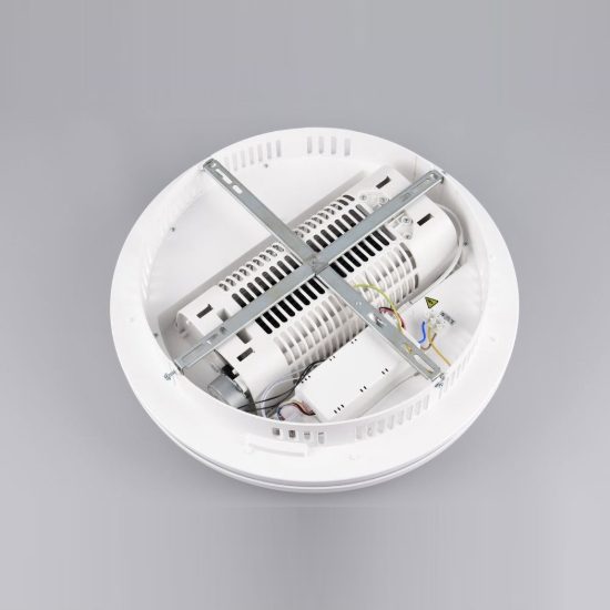 Ventilatore da soffitto con luce led 37w cct 2700k 6500k con telecomando bianco senza pale