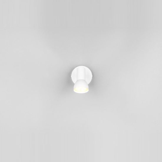 Faretto da soffitto per salotto orientabile moderno bianco