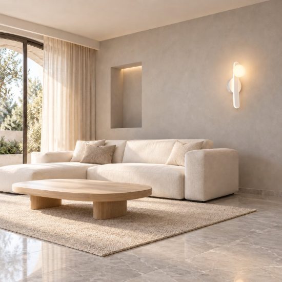 Applique per comodino camera da letto led 11w cct 2300k 3000k 4000k bianca braccio curvo sfera in vetro
