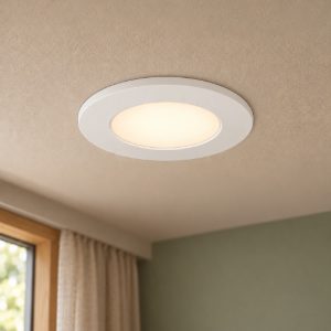 Faretto da incasso per cartongesso led 3,5w cct 2700k 4000k ip65 rotondo bianco